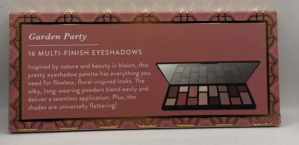 Laura Geller Garden Party In Full Bloom 16 Multi-Finish Eyeshadow Palette